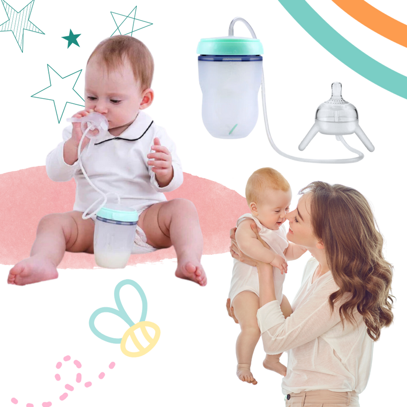 Anti-Colic Valve Self Feeding Bottle