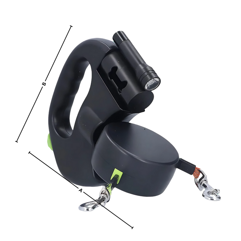 Anti-winding Retractable Dog Leash