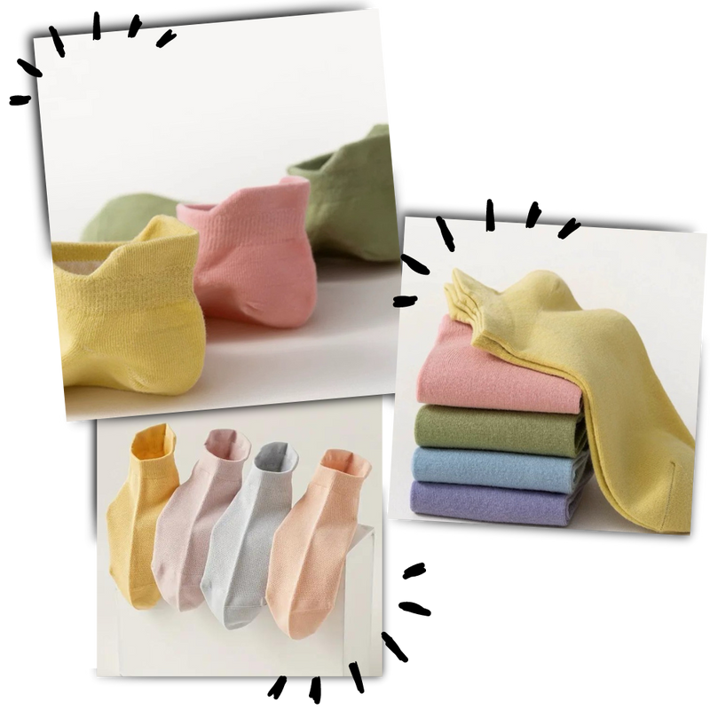 Breathable Cotton Soft Ankle Socks