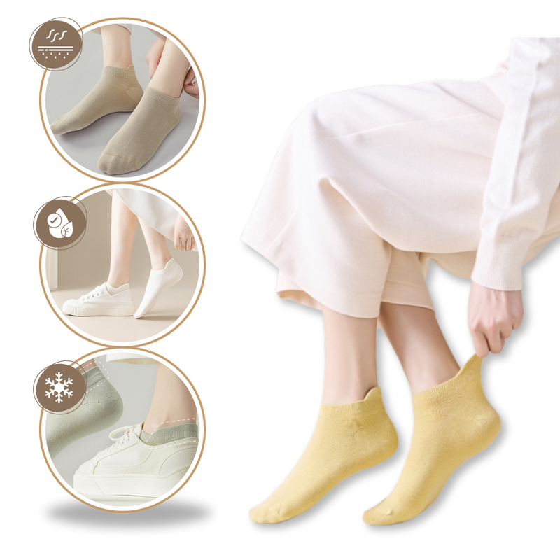 Breathable Cotton Soft Ankle Socks