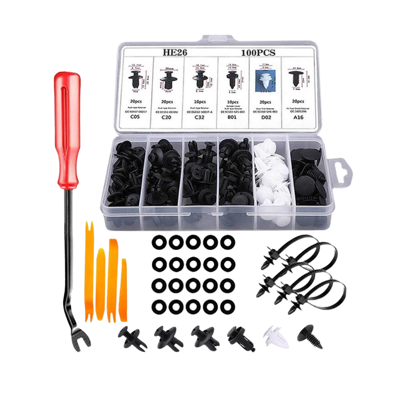 Car Door Panel Clip Set