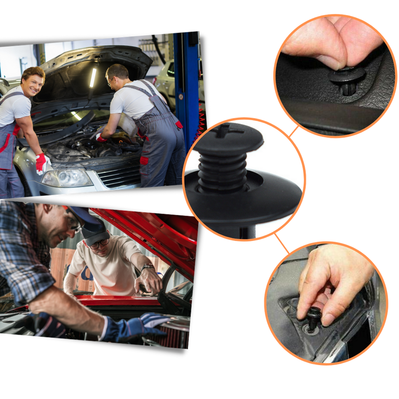 Car Door Panel Clip Set
