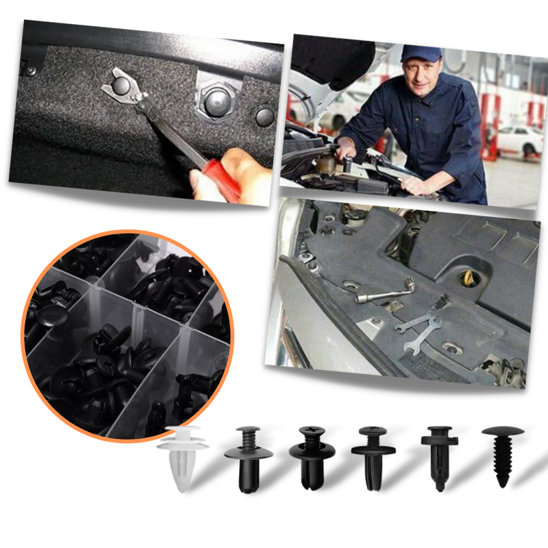 Car Door Panel Clip Set