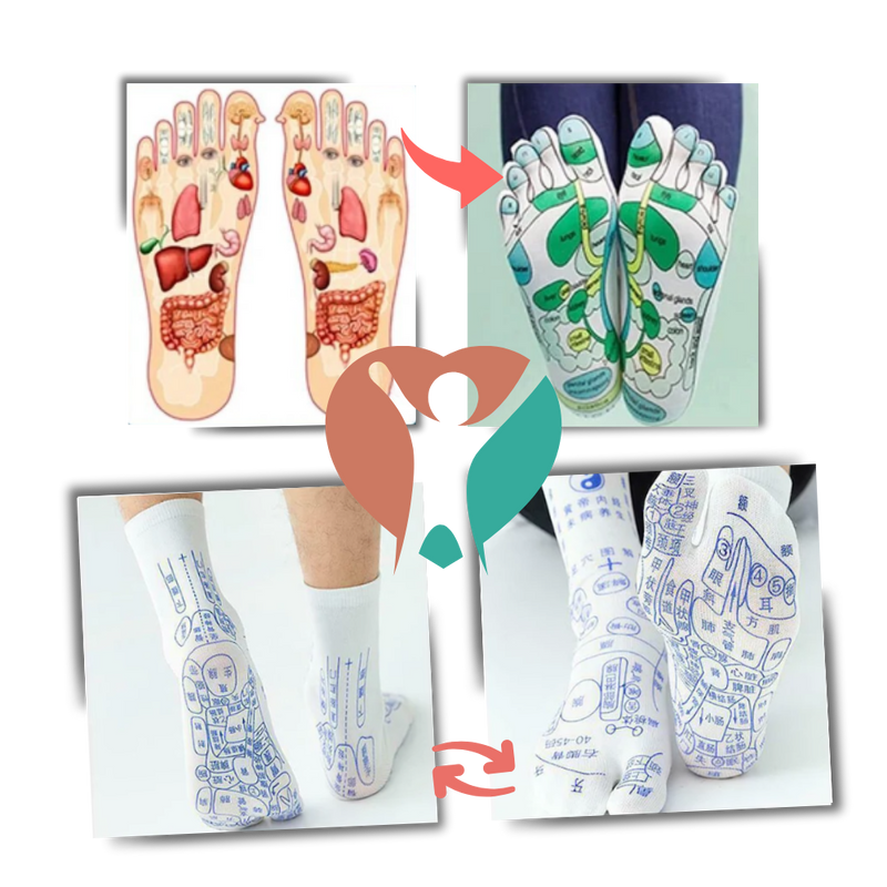 Circulation Boost Reflexology Socks