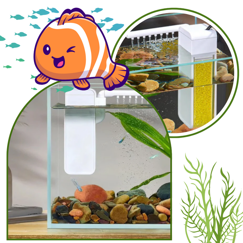 Clog-Resistant Fish Tank Filter Pump