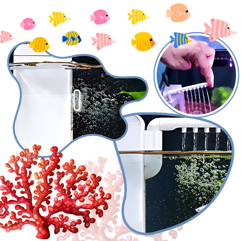 Clog-Resistant Fish Tank Filter Pump