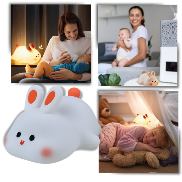 Cozy Adorable Bunny Night Light