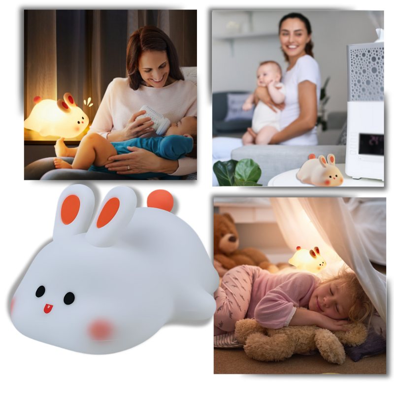 Cozy Adorable Bunny Night Light