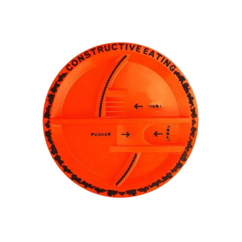 DMCA Creative Constructive Eating Plate and Utensils Set