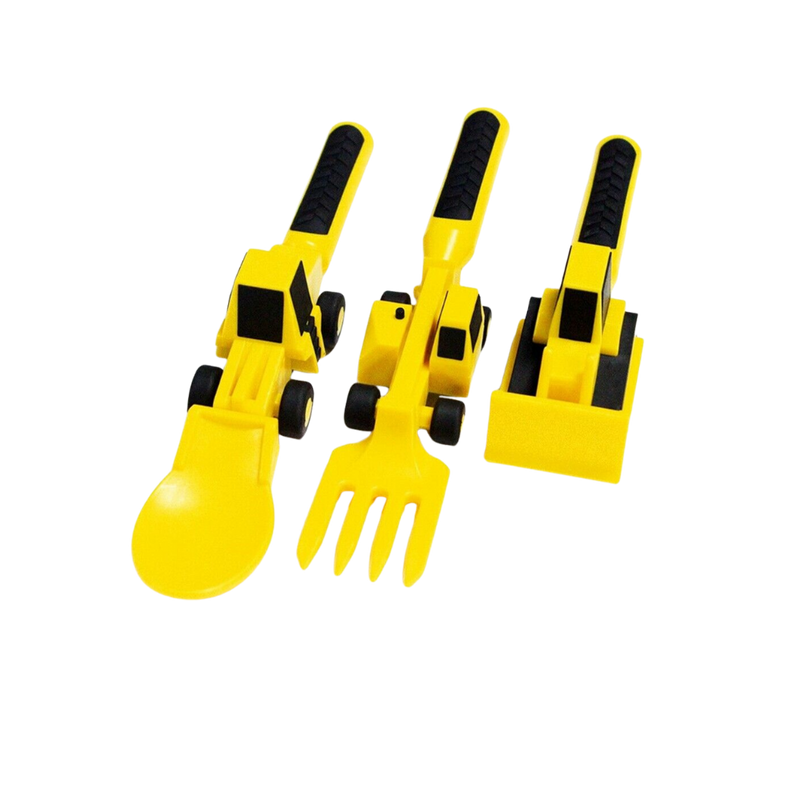 DMCA Creative Constructive Eating Plate and Utensils Set
