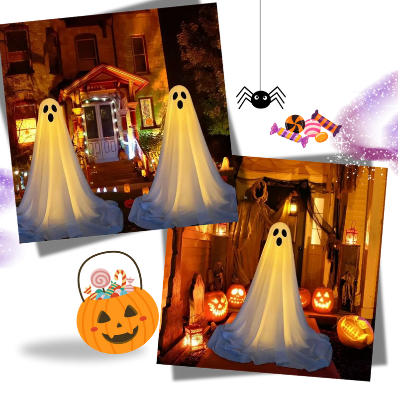 Eerie Bright Display Halloween Ghost