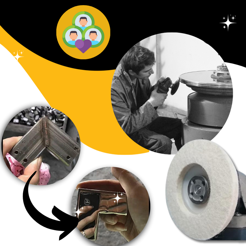 Efficient Buffing Wheel For Drill