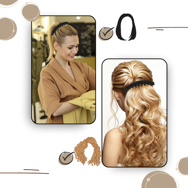 Elegant Ponytail Holder Clip