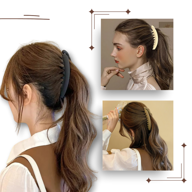 Elegant Ponytail Holder Clip