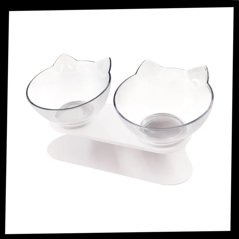 Elevated Comfort Bowl for Cats