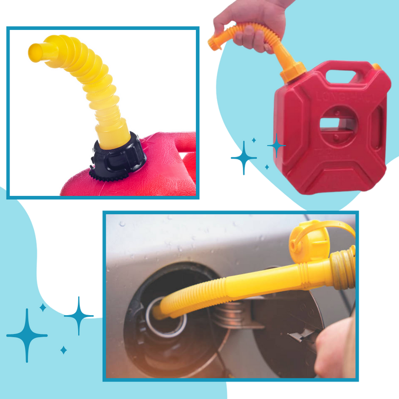 Extended Length Gas Can Spout Replacement