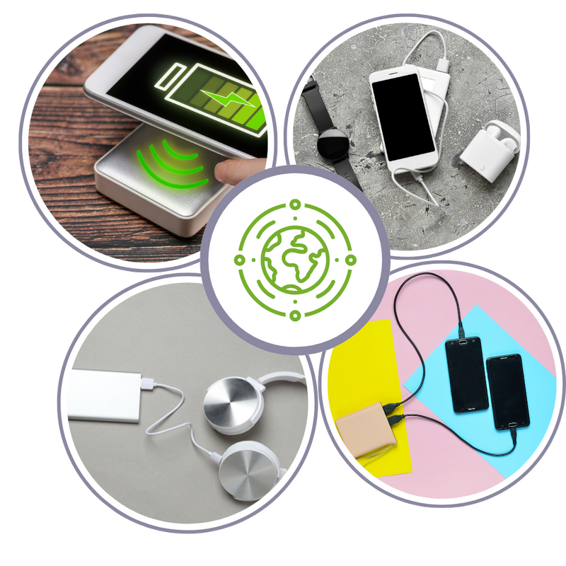 Fast Charging Magnetic Wireless Power Bank
