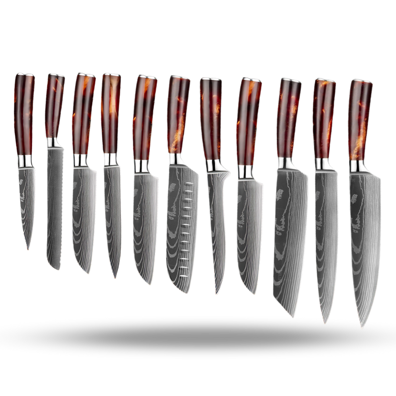 Fire Land Series Japanese Knives