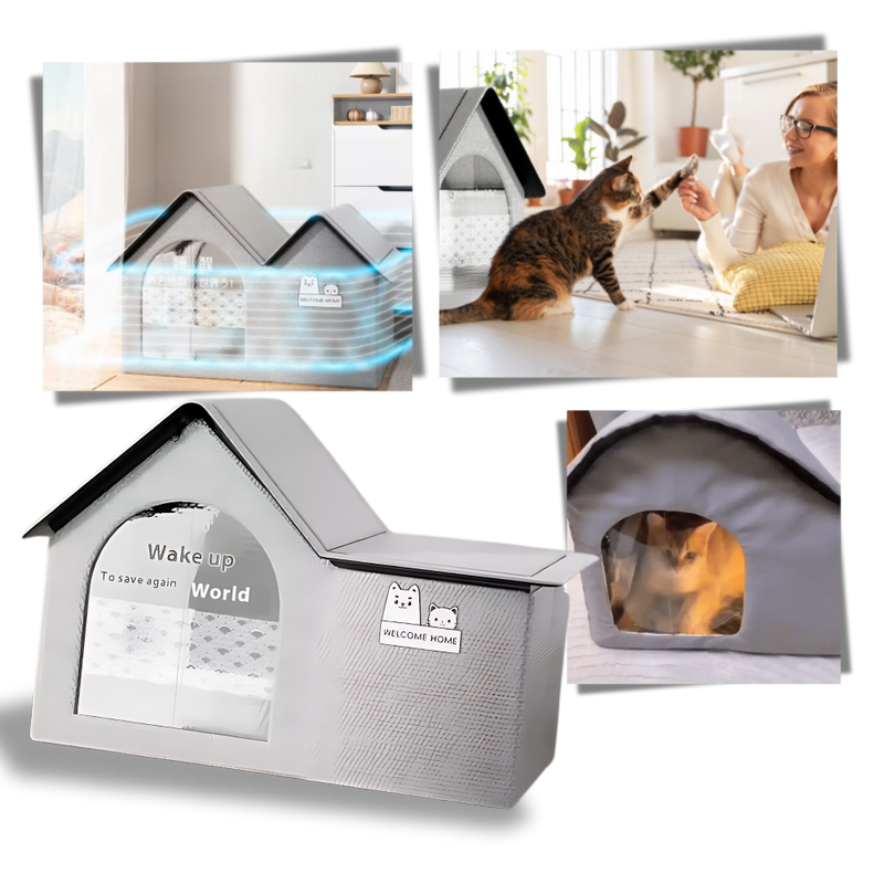 Heat Reflective Insulation Cool Cat House