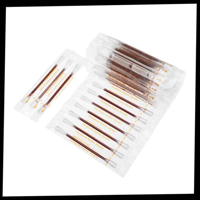 Iodine Swabsticks