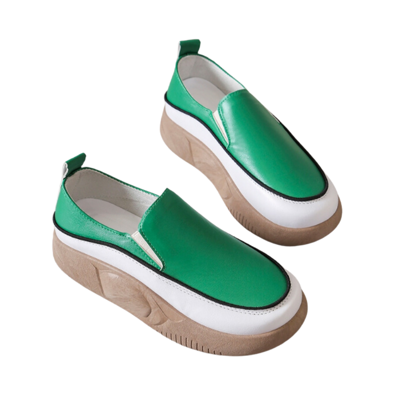 Lightweight Soft Platform Loafers