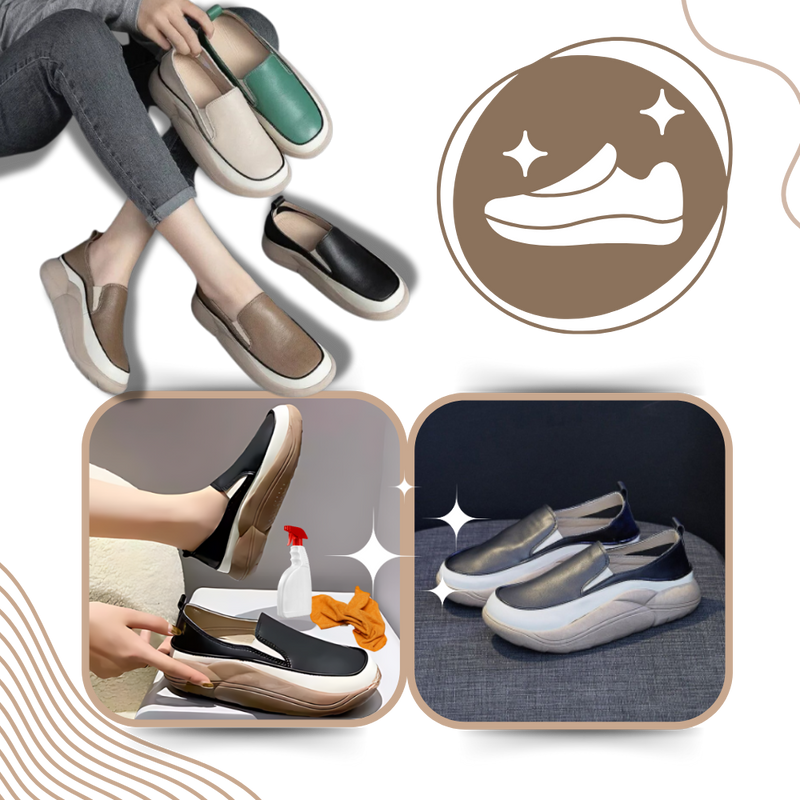 Lightweight Soft Platform Loafers