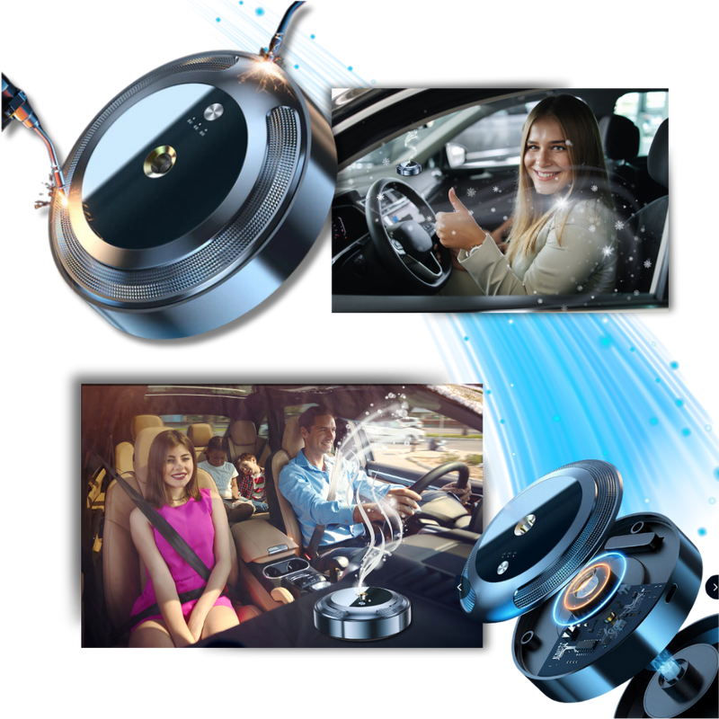 Long-last Heat Resistant Car Air Purifier