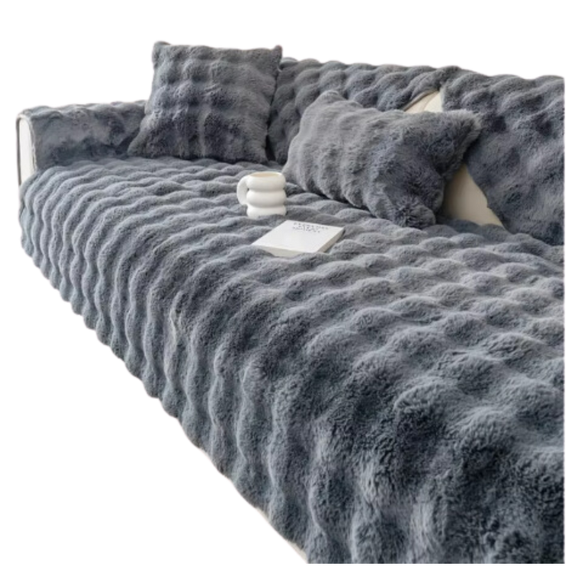 Luxurious Polyester Plush Couch Covers