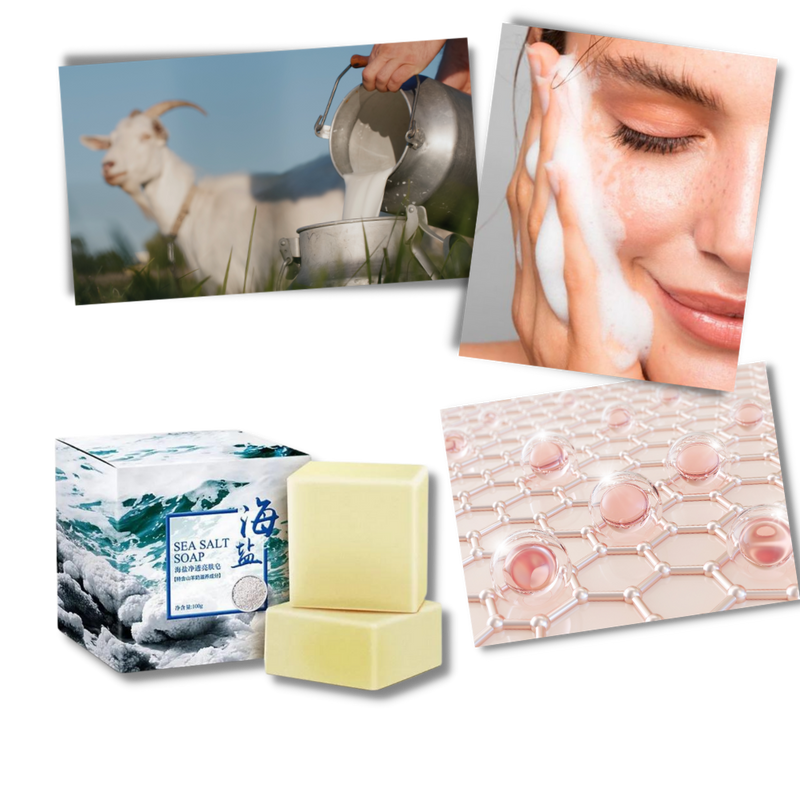 Natural Sea Salt Antiacne Soap