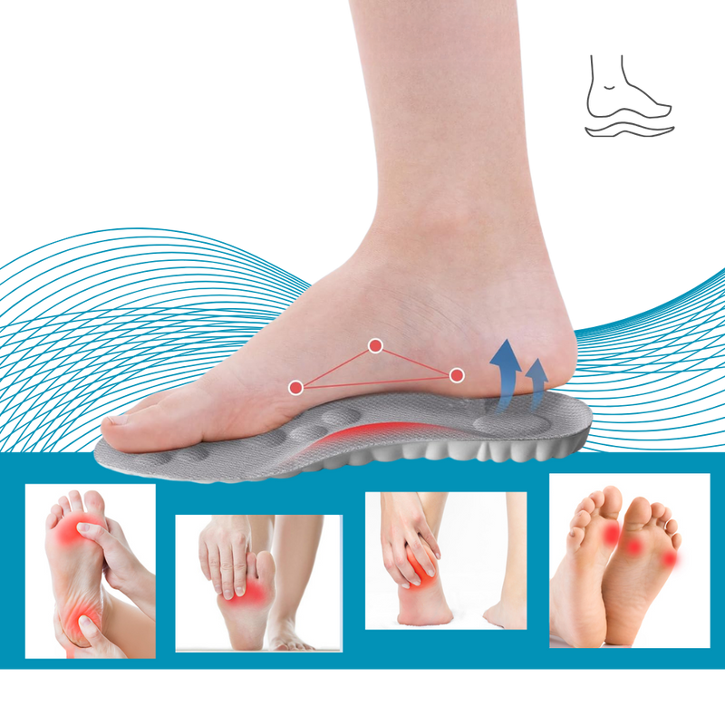 Orthopedic Memory Foam Shoe Insoles