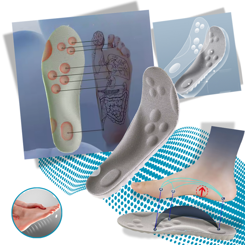 Orthopedic Memory Foam Shoe Insoles