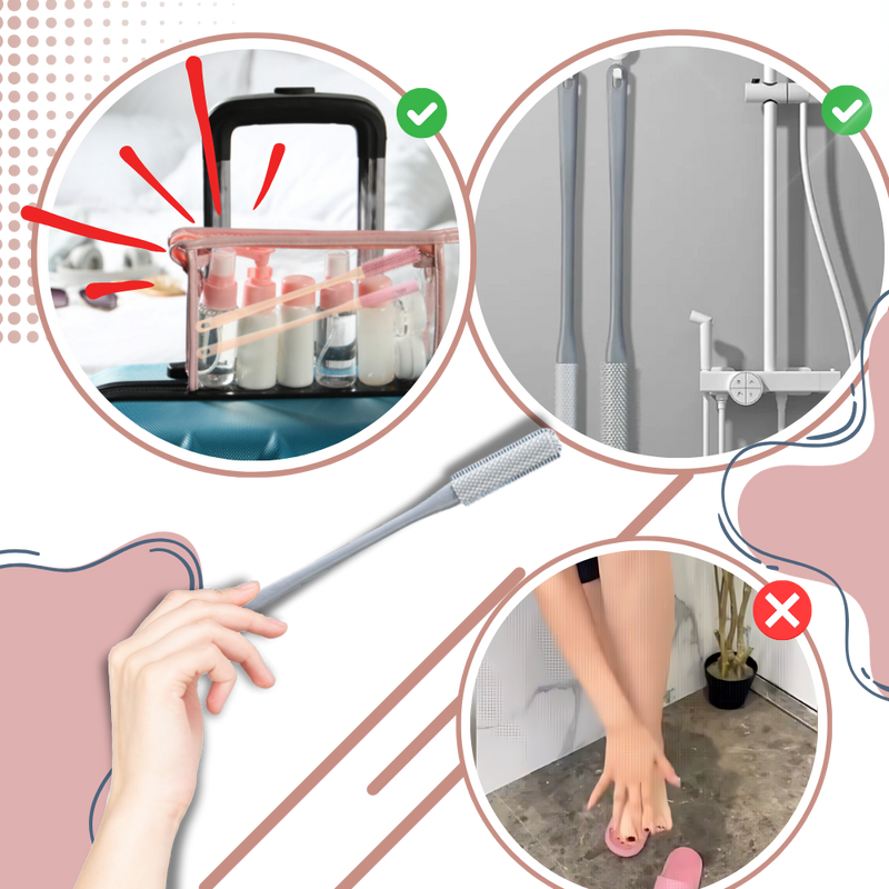 Soft Bristles Foot Brush