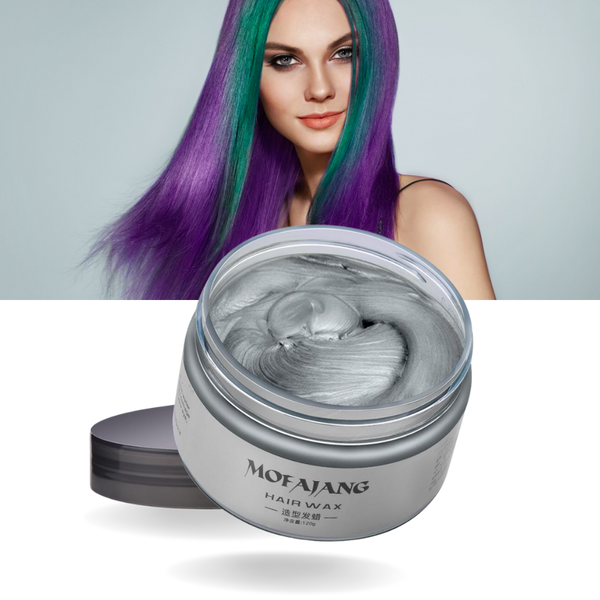 Temporary Vibrant Hair Wax Coloring