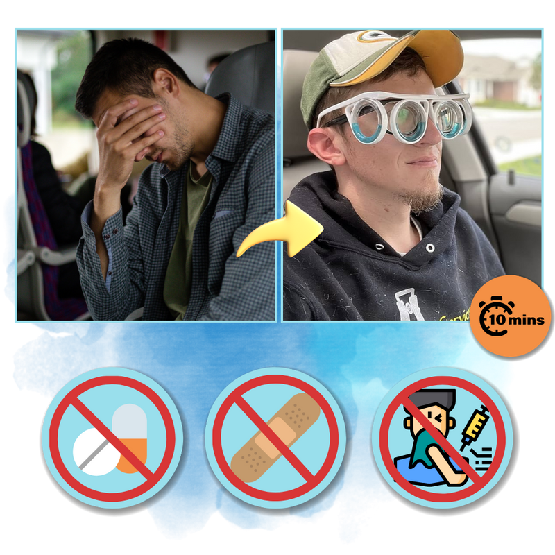 Universal Fit Anti-Vertigo Glasses
