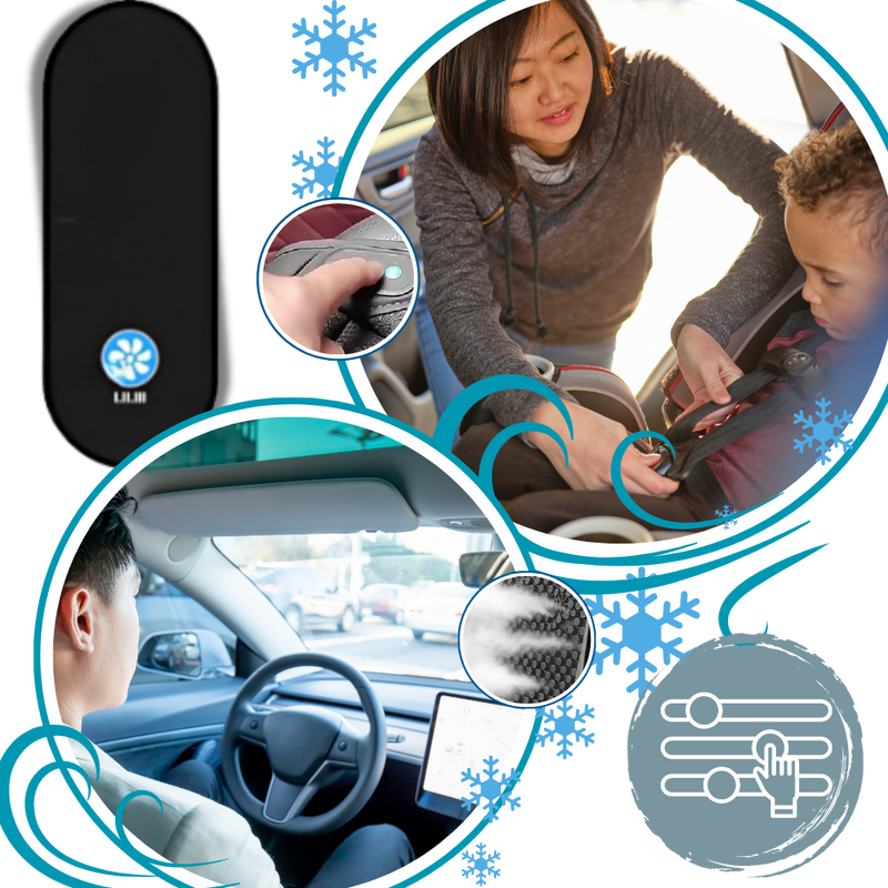 Universal Fit Cooling Car Seat Fan